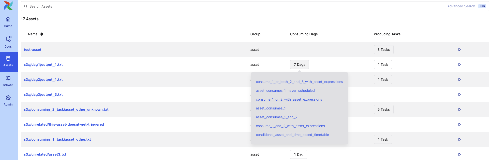 Asset Graph View (light mode)